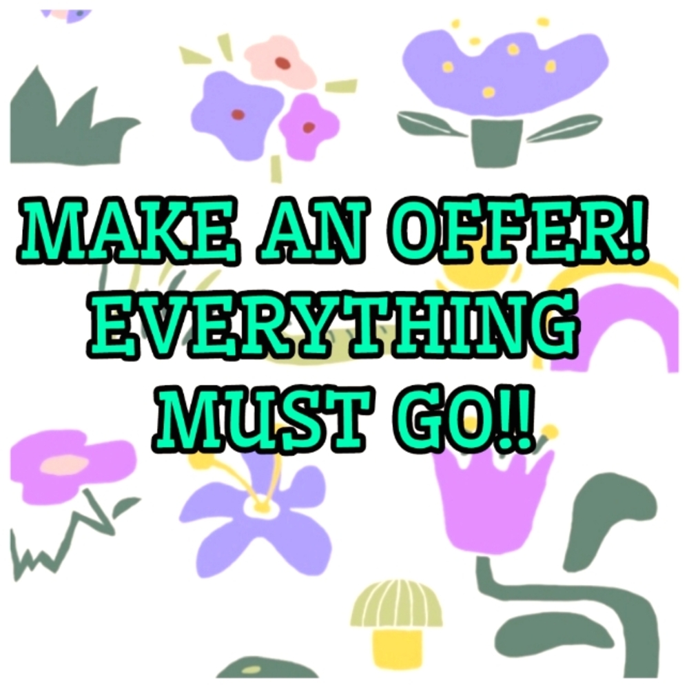 Everything must go